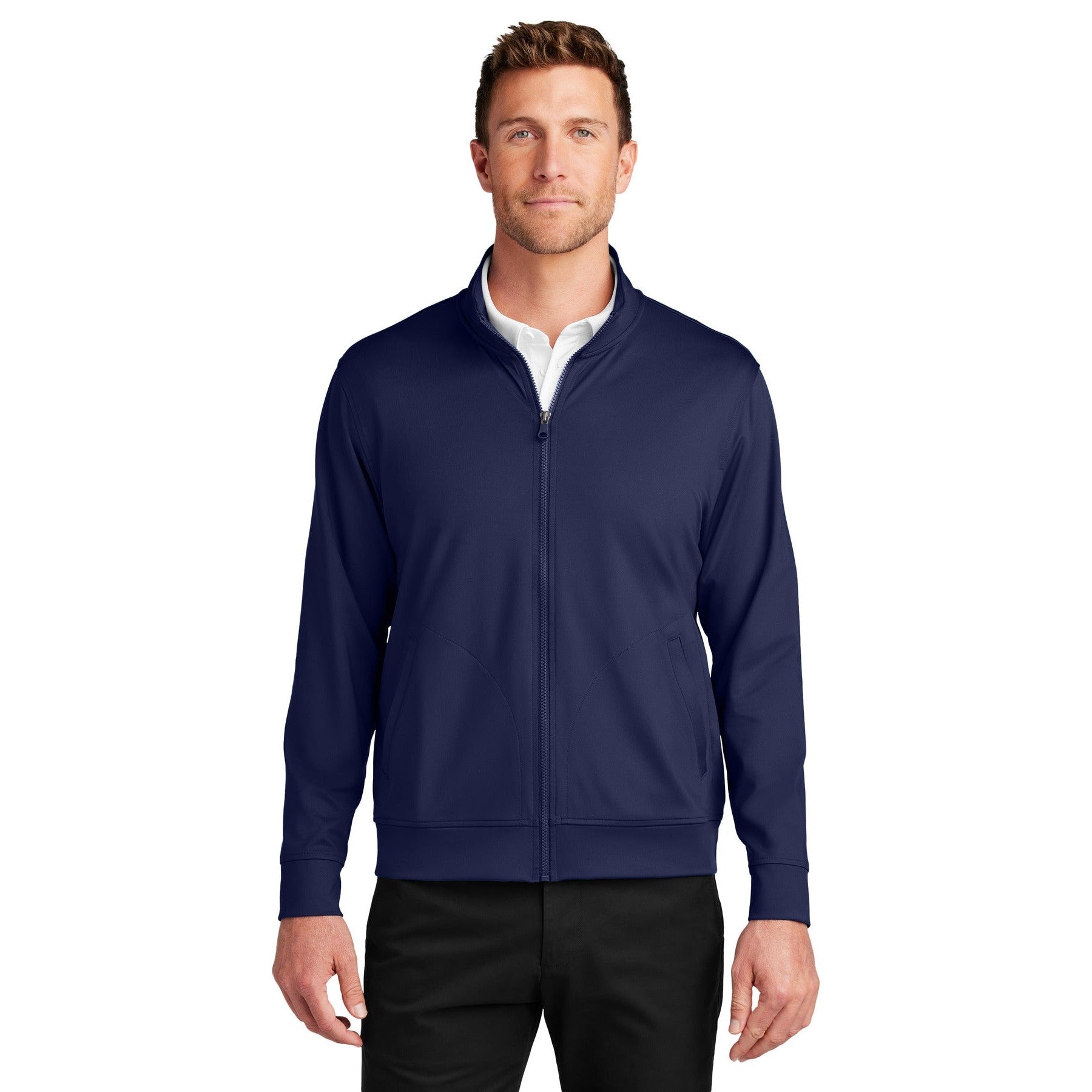 Port Authority-Port Authority® C-FREE® Double Knit Full-Zip K881-MedTech-4